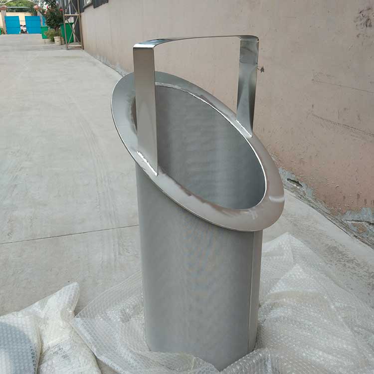 華豫生產(chǎn)籃式燒結網(wǎng)濾芯