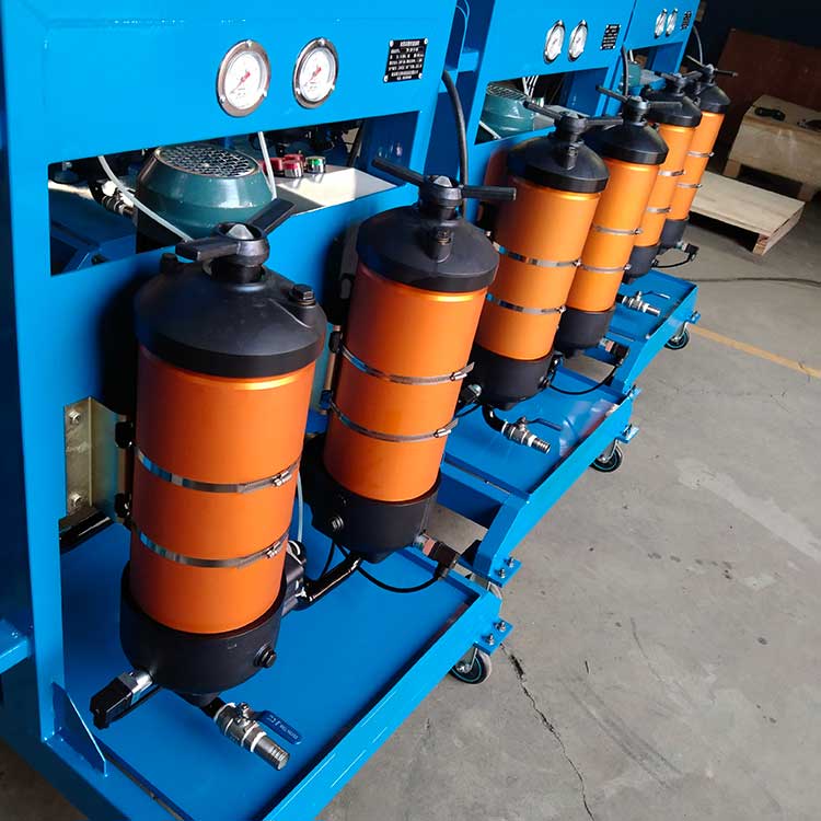 華豫供應油液除雜質雙筒高精密濾油車50&100L/min